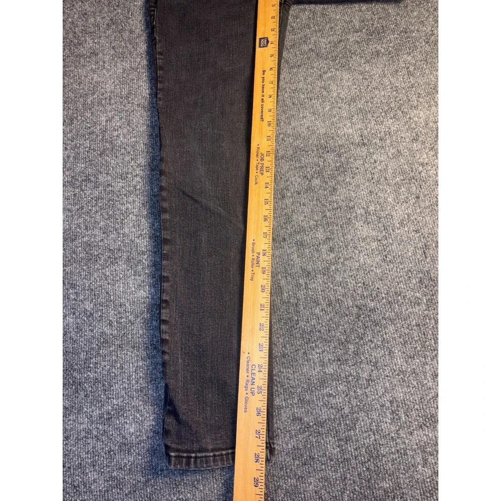 FOREVER 21 Skinny Jeans Mens 30/30 Black Denim Slim Fit Mid Rise Comfort Stretch